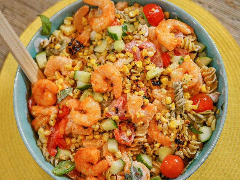 summertime-shrimp-and-vegetable-pasta-salad-seafood-nutrition